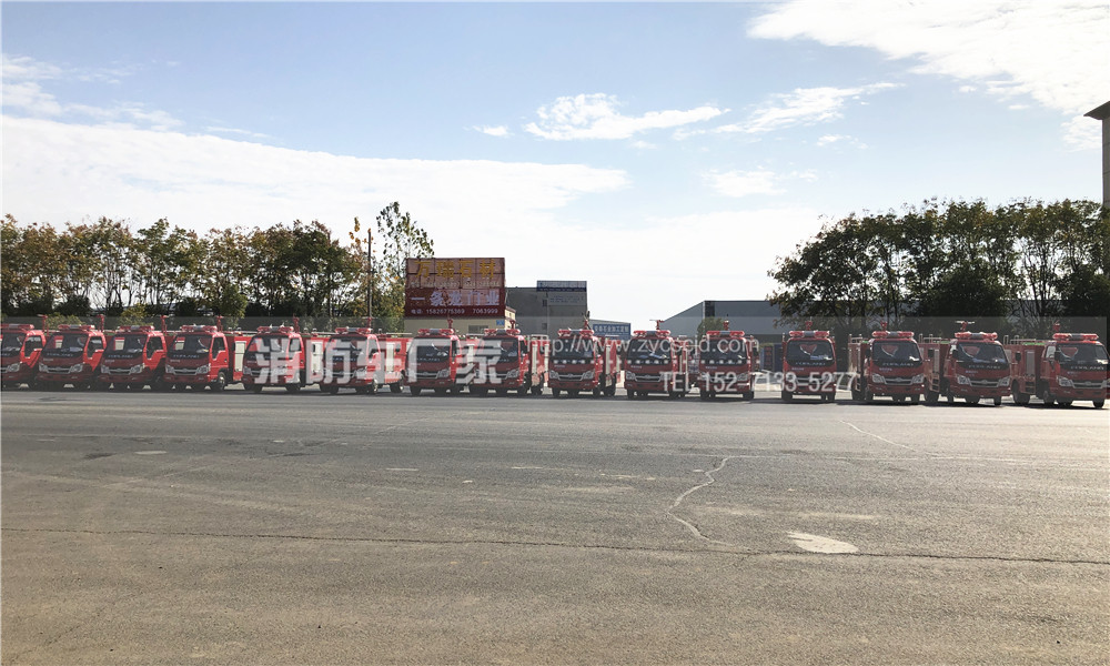 18臺(tái)福田微型消防車 18臺(tái)福田微型消防車