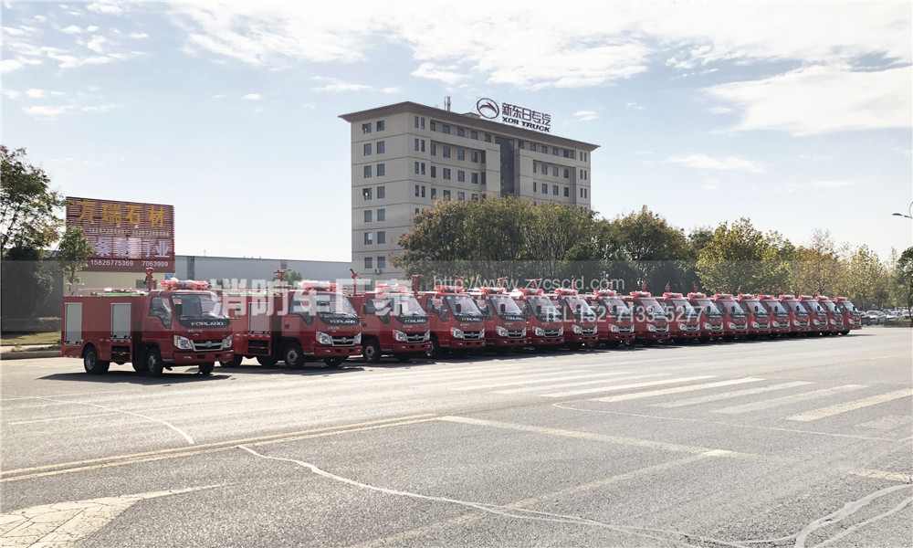 18臺(tái)福田微型消防車 18臺(tái)福田微型消防車
